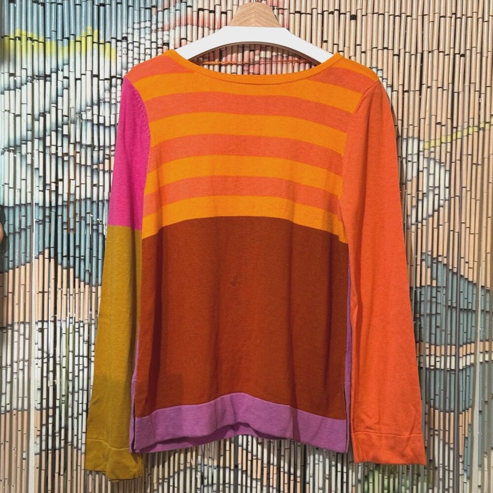 Isaac Mizrahi X Target Color Block Cotton & Rayon… - image 2